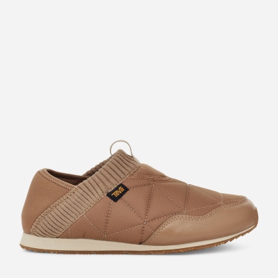 Dámské Slip On Teva Ember Moc Hnědé - CZ915302